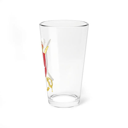 Coat of Arms of General Military Archives of Guadalajara (Spain) (Coat of Arms) Pint Glass 16oz - Go Mug Yourself