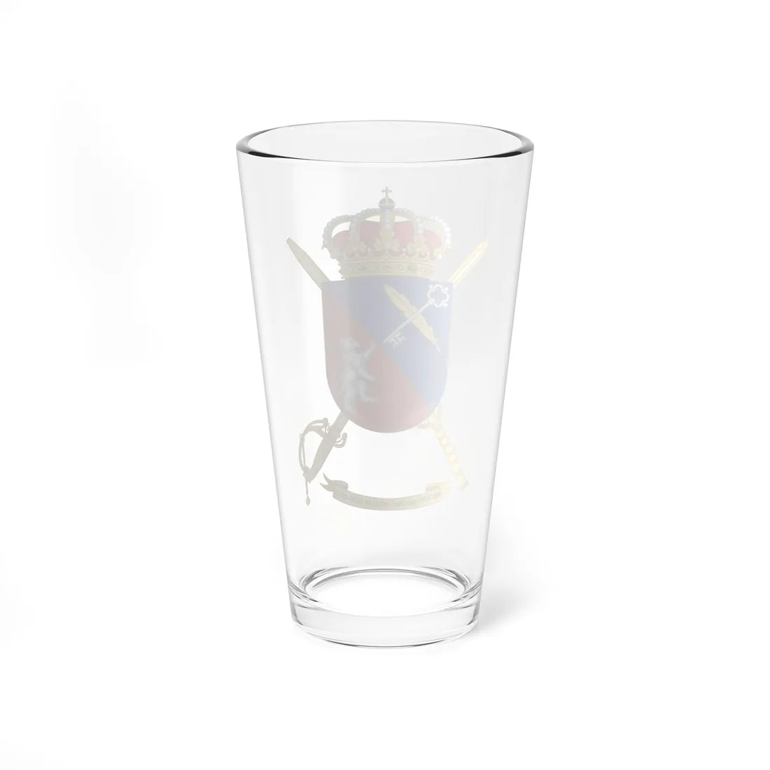 Coat of Arms of General Military Archives of Madrid (Spain) (Coat of Arms) Pint Glass 16oz - Go Mug Yourself
