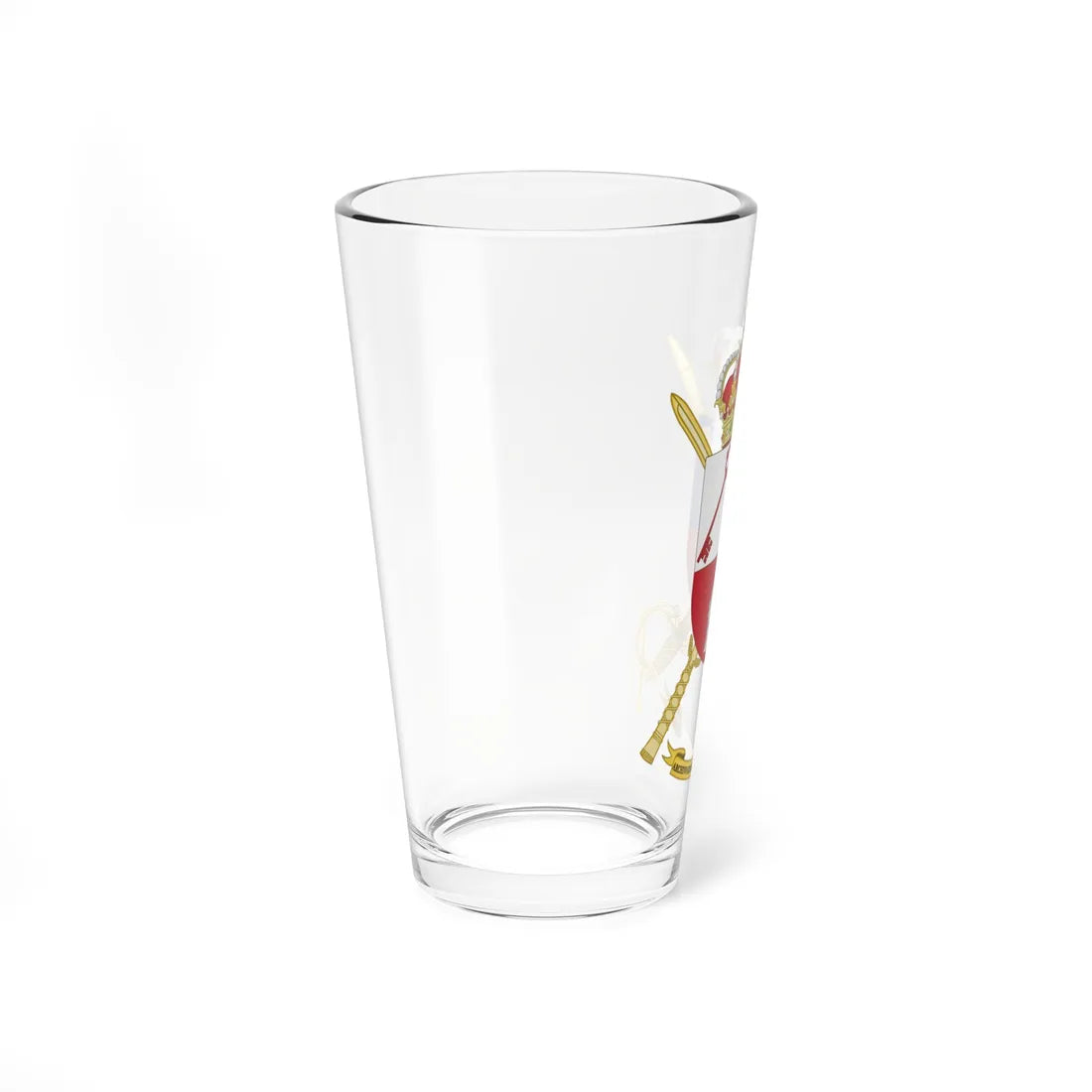 Coat of Arms of General Military Archives of Ávila (Spain) (Coat of Arms) Pint Glass 16oz - Go Mug Yourself