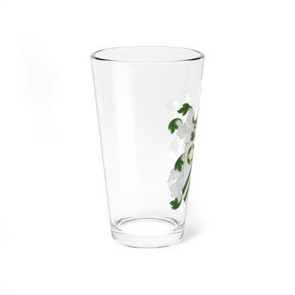 Coat of Arms of George Burroughs (United States) (Coat of Arms) Pint Glass 16oz - Go Mug Yourself