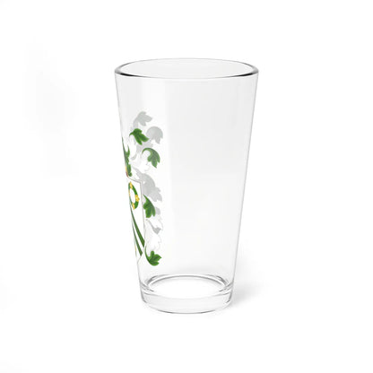 Coat of Arms of George Burroughs (United States) (Coat of Arms) Pint Glass 16oz - Go Mug Yourself