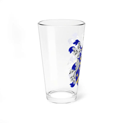 Coat of Arms of George Clarke (United States) (Coat of Arms) Pint Glass 16oz - Go Mug Yourself
