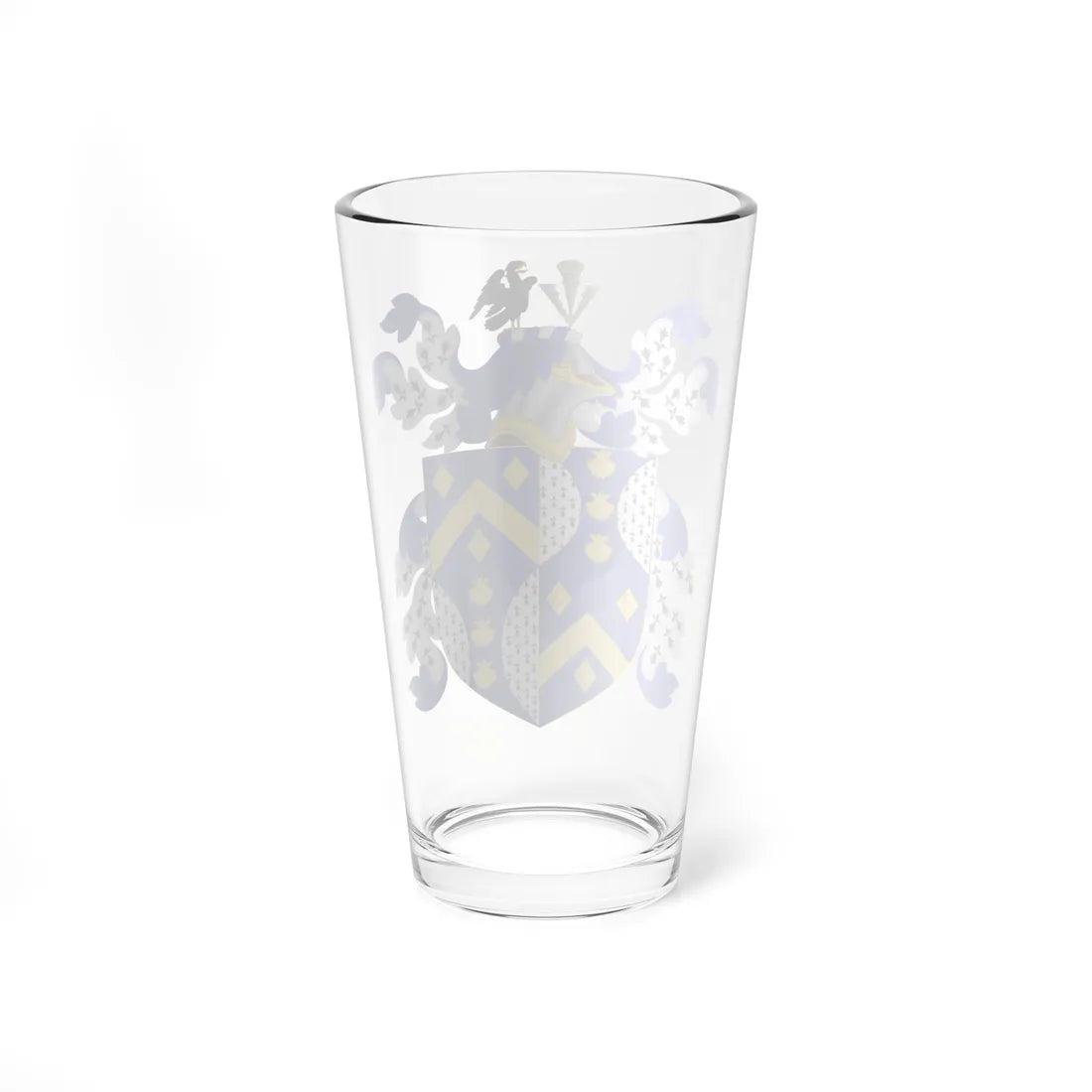 Coat of Arms of George Clarke (United States) (Coat of Arms) Pint Glass 16oz - Go Mug Yourself