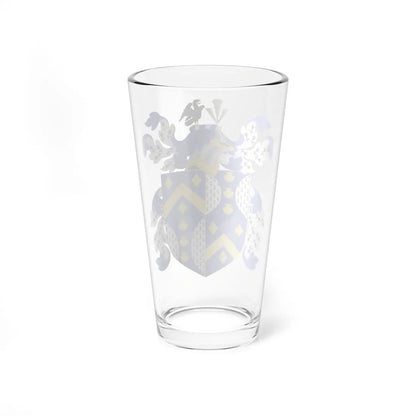 Coat of Arms of George Clarke (United States) (Coat of Arms) Pint Glass 16oz - Go Mug Yourself