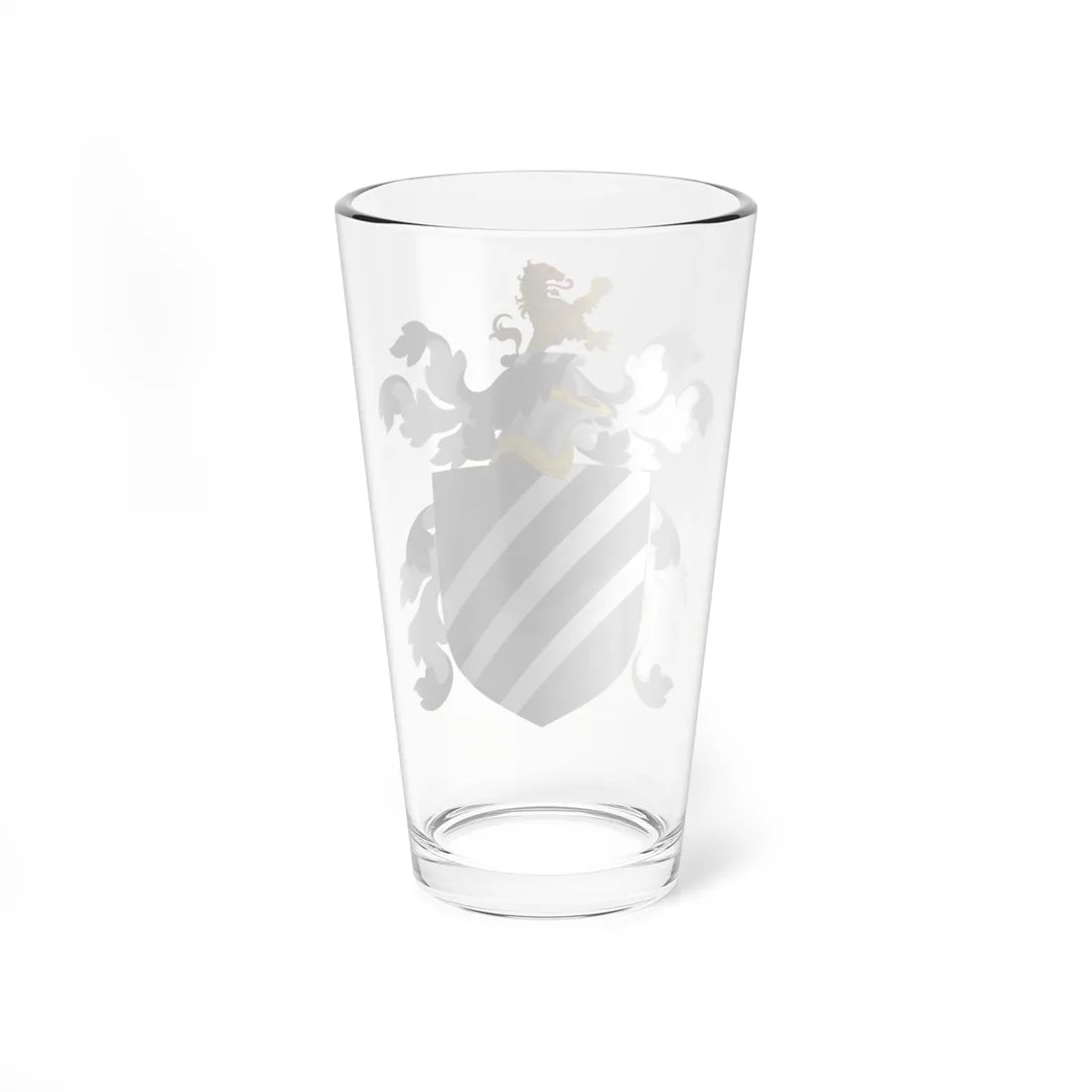 Coat of Arms of George Cooke (United States) (Coat of Arms) Pint Glass 16oz - Go Mug Yourself