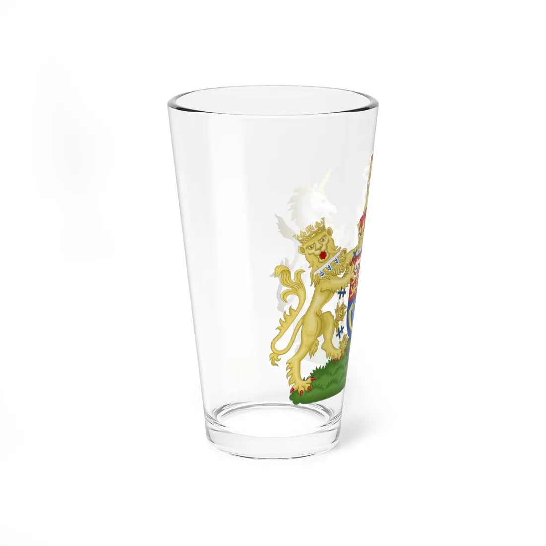 Coat of Arms of George Duke of Kent Order of the Seraphim (Sweden) (Coat of Arms) Pint Glass 16oz - Go Mug Yourself