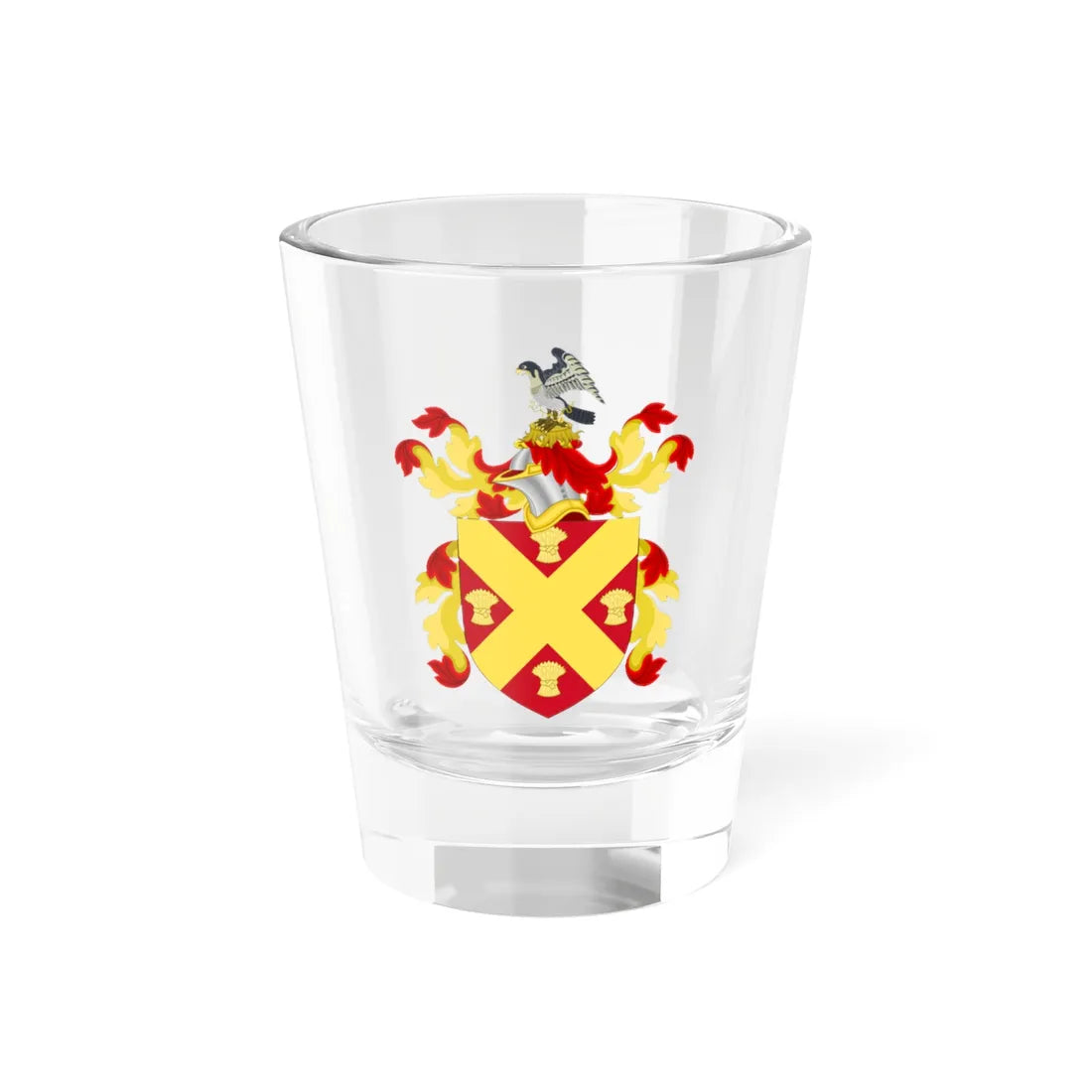 Coat of Arms of George Read (United States) (Coat of Arms) Shot Glass 1.5oz - Go Mug Yourself