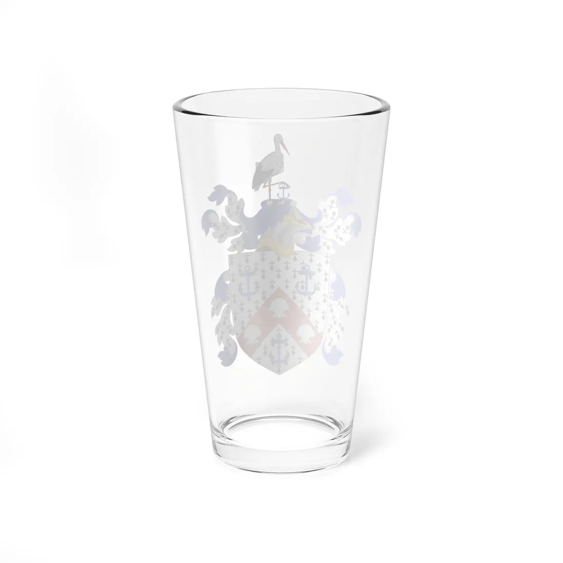 Coat of Arms of George Taylor (United States) (Coat of Arms) Pint Glass 16oz - Go Mug Yourself