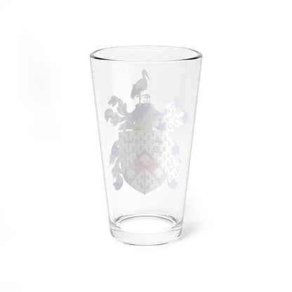 Coat of Arms of George Taylor (United States) (Coat of Arms) Pint Glass 16oz - Go Mug Yourself