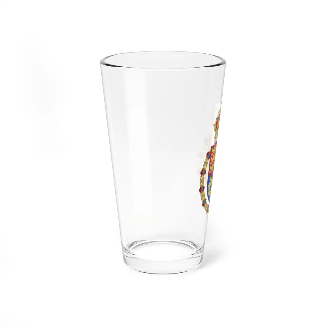Coat of Arms of George V and Ernest Augustus of Hanover Order of the Golden Fleece (Germany) (Coat of Arms) Pint Glass 16oz - Go Mug Yourself
