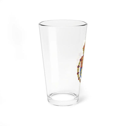 Coat of Arms of George V and Ernest Augustus of Hanover Order of the Golden Fleece (Germany) (Coat of Arms) Pint Glass 16oz - Go Mug Yourself