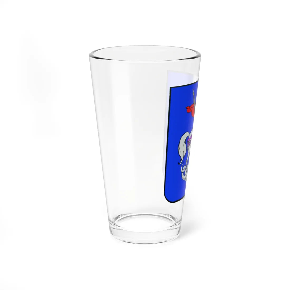 Coat of Arms of Georgievsky rayon (Russia) (Coat of Arms) Pint Glass 16oz - Go Mug Yourself
