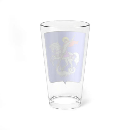 Coat of Arms of Georgievsky rayon (Russia) (Coat of Arms) Pint Glass 16oz - Go Mug Yourself