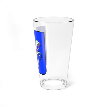 Coat of Arms of Georgievsky rayon (Russia) (Coat of Arms) Pint Glass 16oz - Go Mug Yourself
