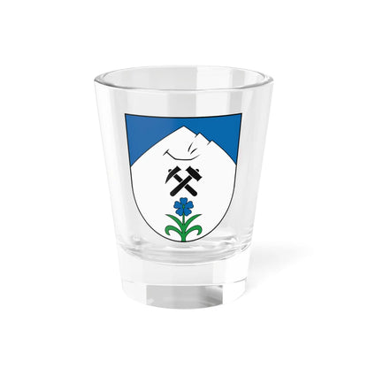 Coat of Arms of Gerlachov (Slovakia) (Coat of Arms) Shot Glass 1.5oz 1.5oz - Go Mug Yourself