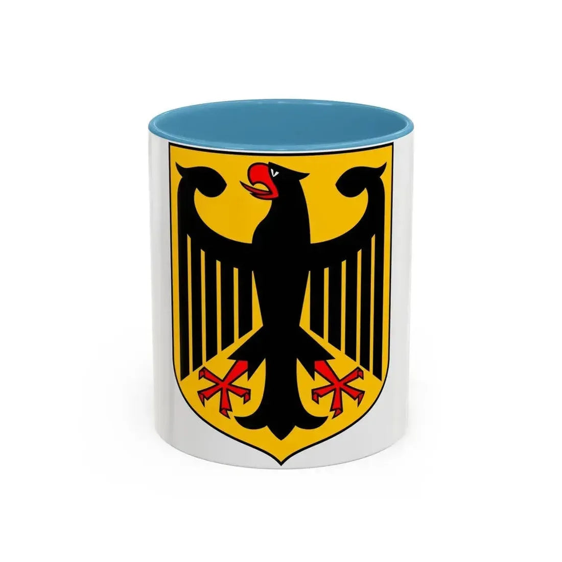 Coat of arms of Germany - Accent Coffee Mug 11oz Light Blue - Go Mug Yourself