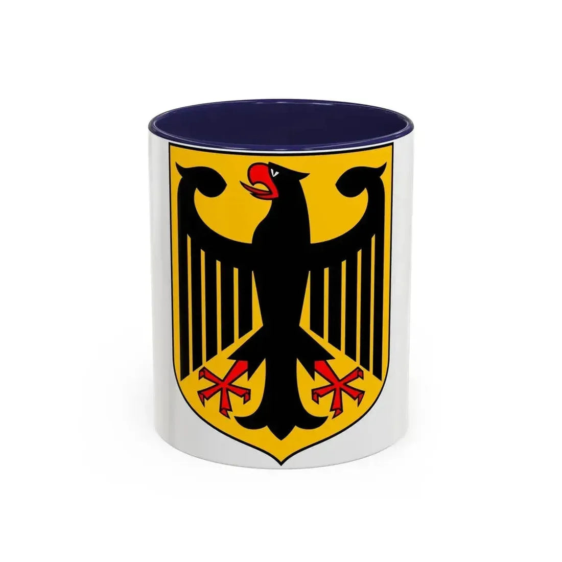Coat of arms of Germany - Accent Coffee Mug 11oz Navy - Go Mug Yourself