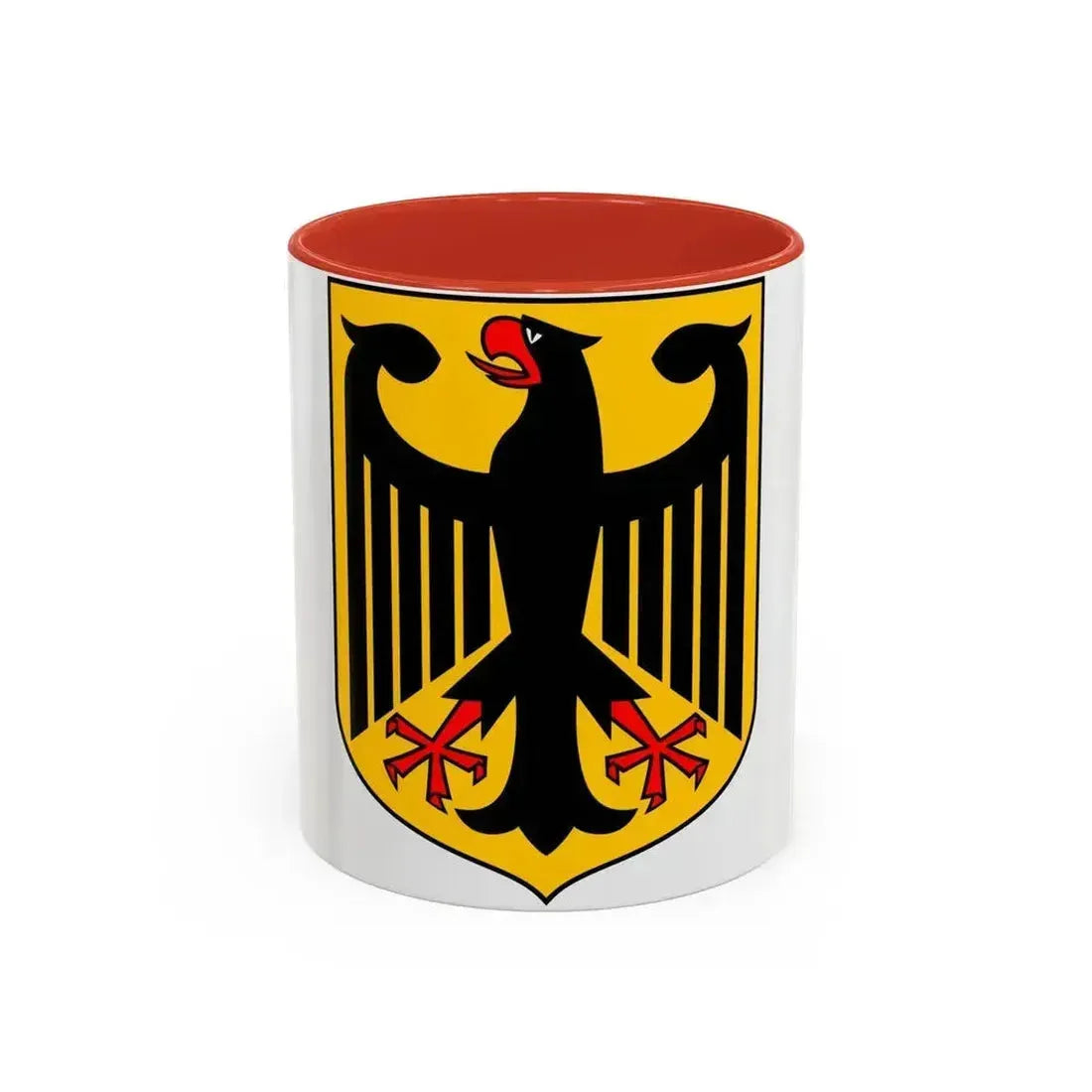 Coat of arms of Germany - Accent Coffee Mug 11oz Red - Go Mug Yourself