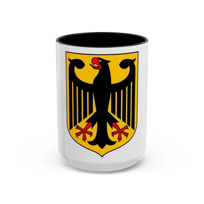 Coat of arms of Germany - Accent Coffee Mug 15oz Black - Go Mug Yourself