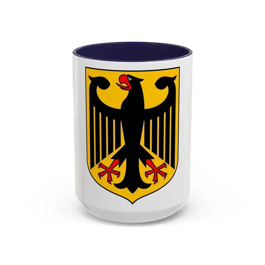 Coat of arms of Germany - Accent Coffee Mug 15oz Navy - Go Mug Yourself