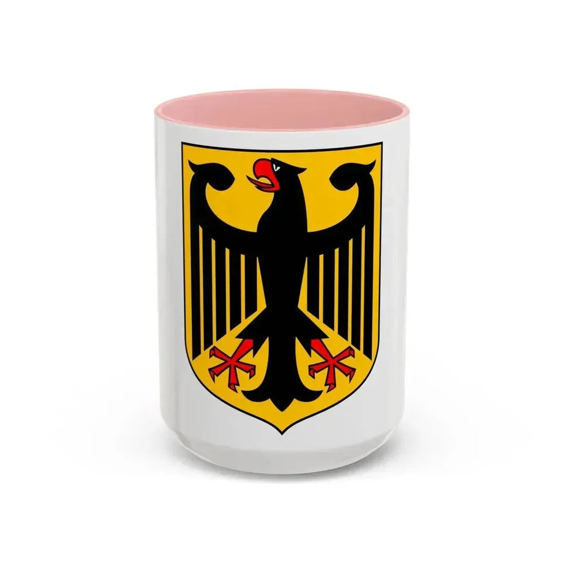 Coat of arms of Germany - Accent Coffee Mug 15oz Pink - Go Mug Yourself