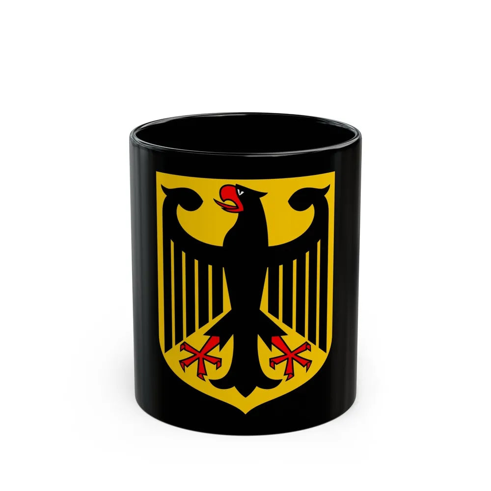 Coat of arms of Germany - Black Coffee Mug-11oz-Go Mug Yourself