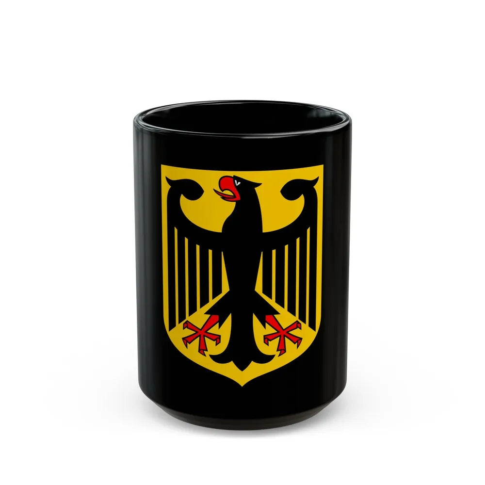 Coat of arms of Germany - Black Coffee Mug-15oz-Go Mug Yourself