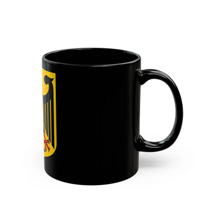 Coat of arms of Germany - Black Coffee Mug-Go Mug Yourself