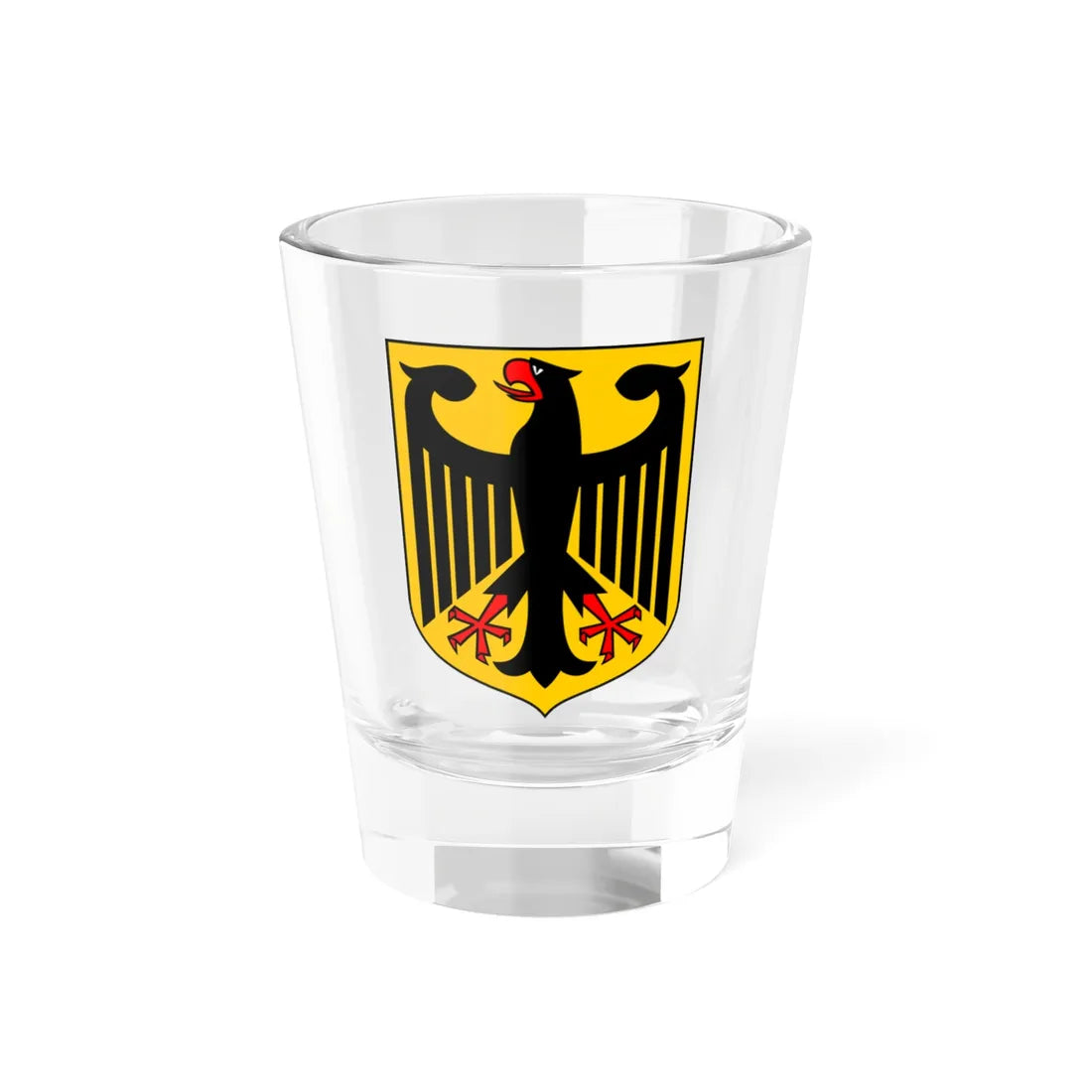 Coat of arms of Germany (Germany) (Coat of Arms) Shot Glass 1.5oz 1.5oz - Go Mug Yourself