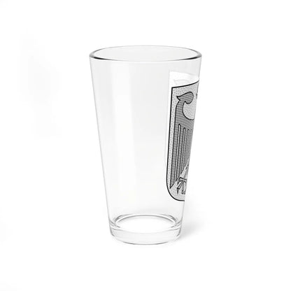 Coat of arms of Germany hatched (Germany) (Coat of Arms) Pint Glass 16oz - Go Mug Yourself