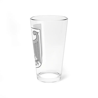 Coat of arms of Germany hatched (Germany) (Coat of Arms) Pint Glass 16oz - Go Mug Yourself