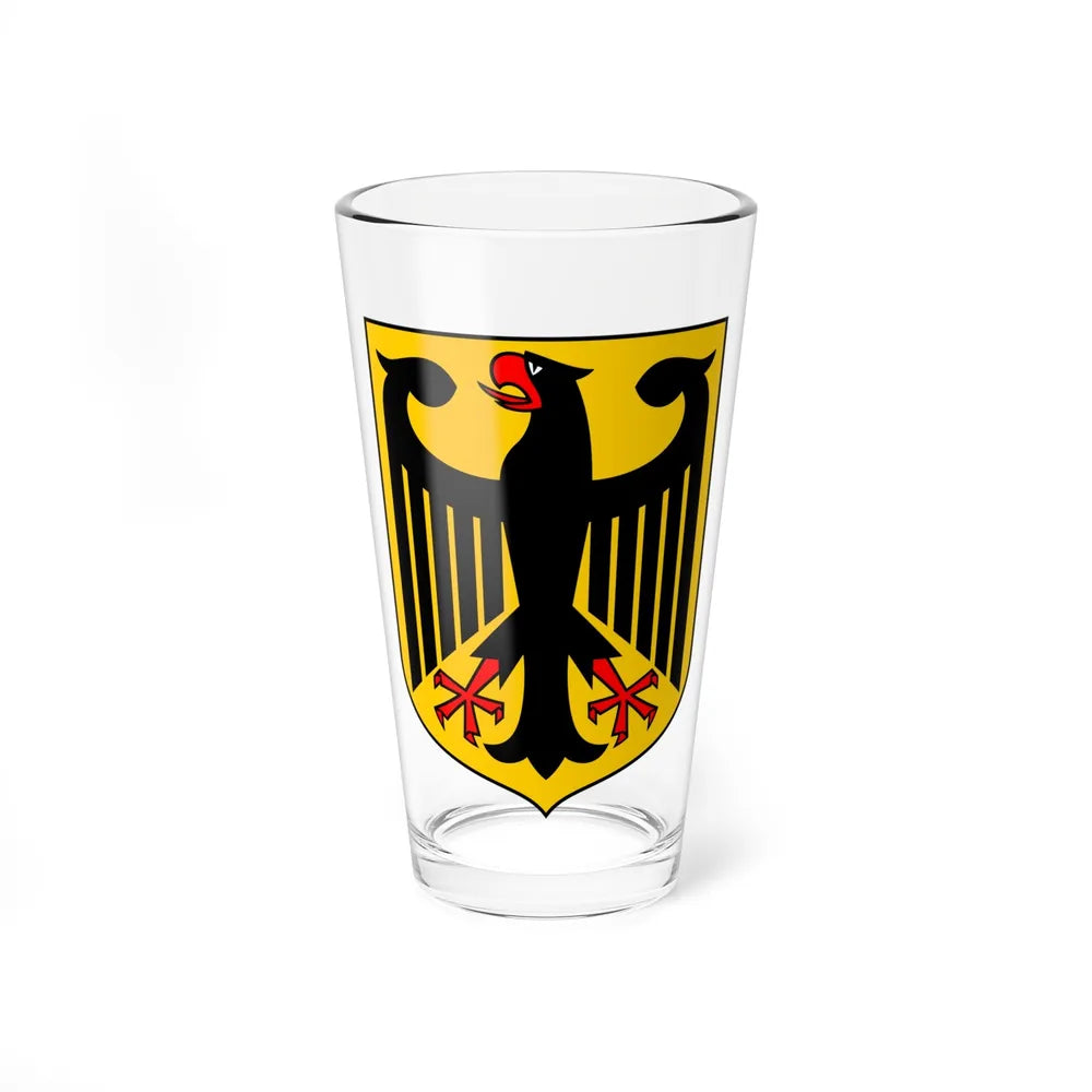 Coat of arms of Germany - Pint Glass 16oz-16oz-Go Mug Yourself