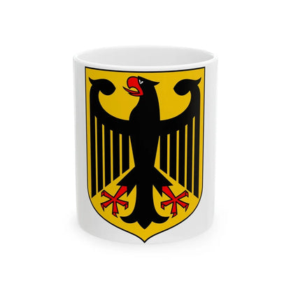 Coat of arms of Germany - White Coffee Mug-11oz-Go Mug Yourself