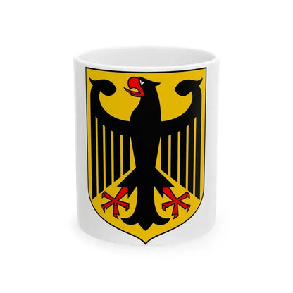 Coat of arms of Germany - White Coffee Mug 11oz - Go Mug Yourself