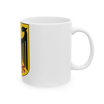 Coat of arms of Germany - White Coffee Mug-Go Mug Yourself