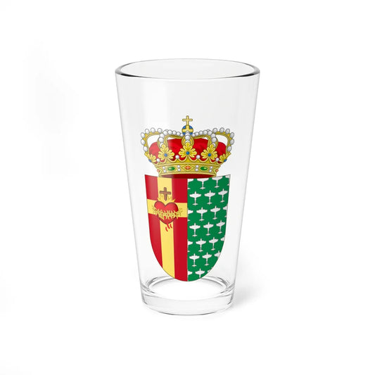 Coat of Arms of Getafe (Spain) (Coat of Arms) Pint Glass 16oz 16oz - Go Mug Yourself