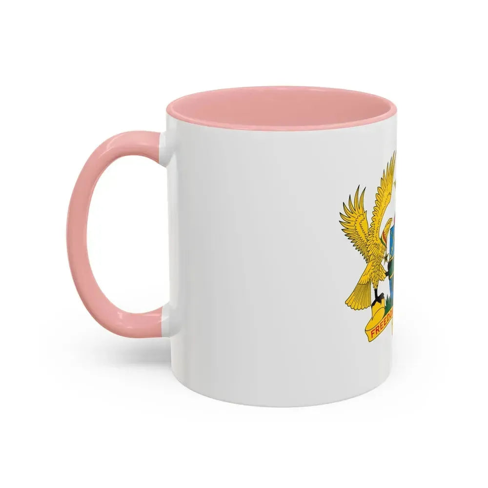 Coat of arms of Ghana - Accent Coffee Mug - Go Mug Yourself