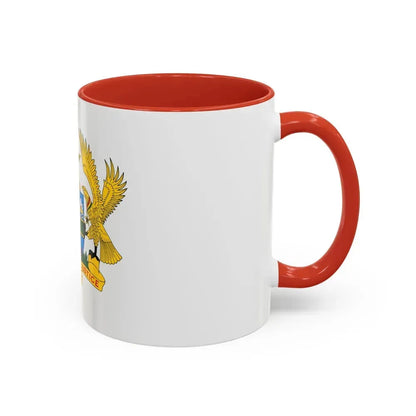 Coat of arms of Ghana - Accent Coffee Mug - Go Mug Yourself