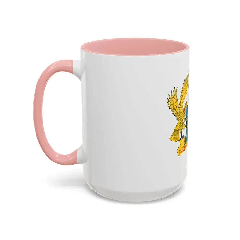 Coat of arms of Ghana - Accent Coffee Mug - Go Mug Yourself