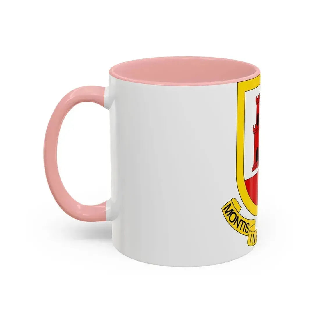 Coat of arms of Gibraltar - Accent Coffee Mug - Go Mug Yourself