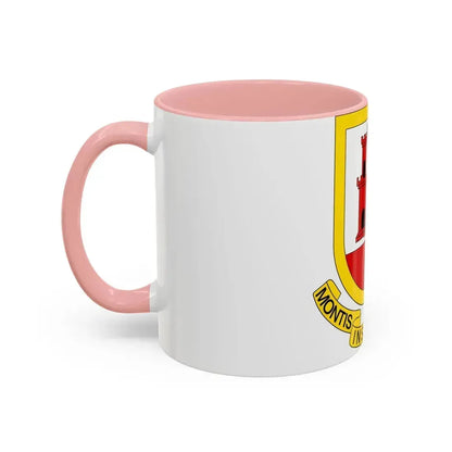 Coat of arms of Gibraltar - Accent Coffee Mug - Go Mug Yourself
