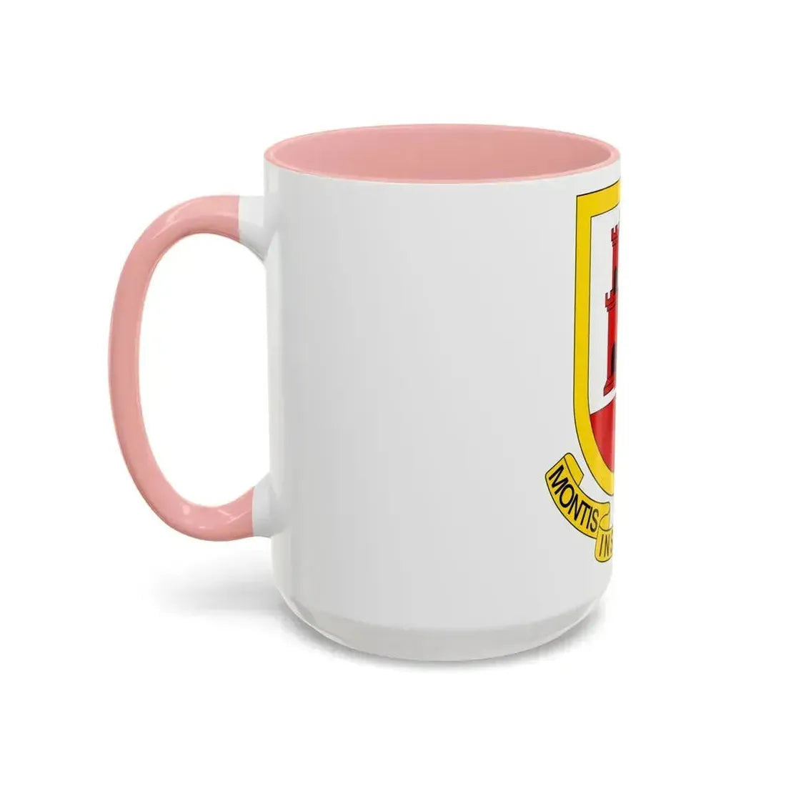 Coat of arms of Gibraltar - Accent Coffee Mug - Go Mug Yourself