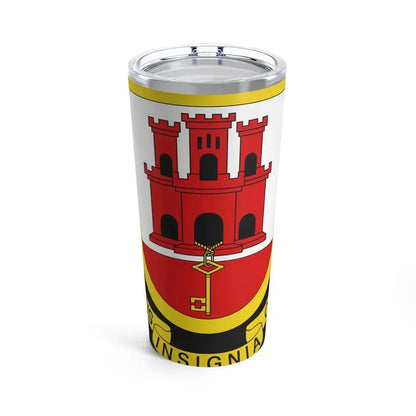 Coat of arms of Gibraltar - Tumbler 20oz 20oz - Go Mug Yourself