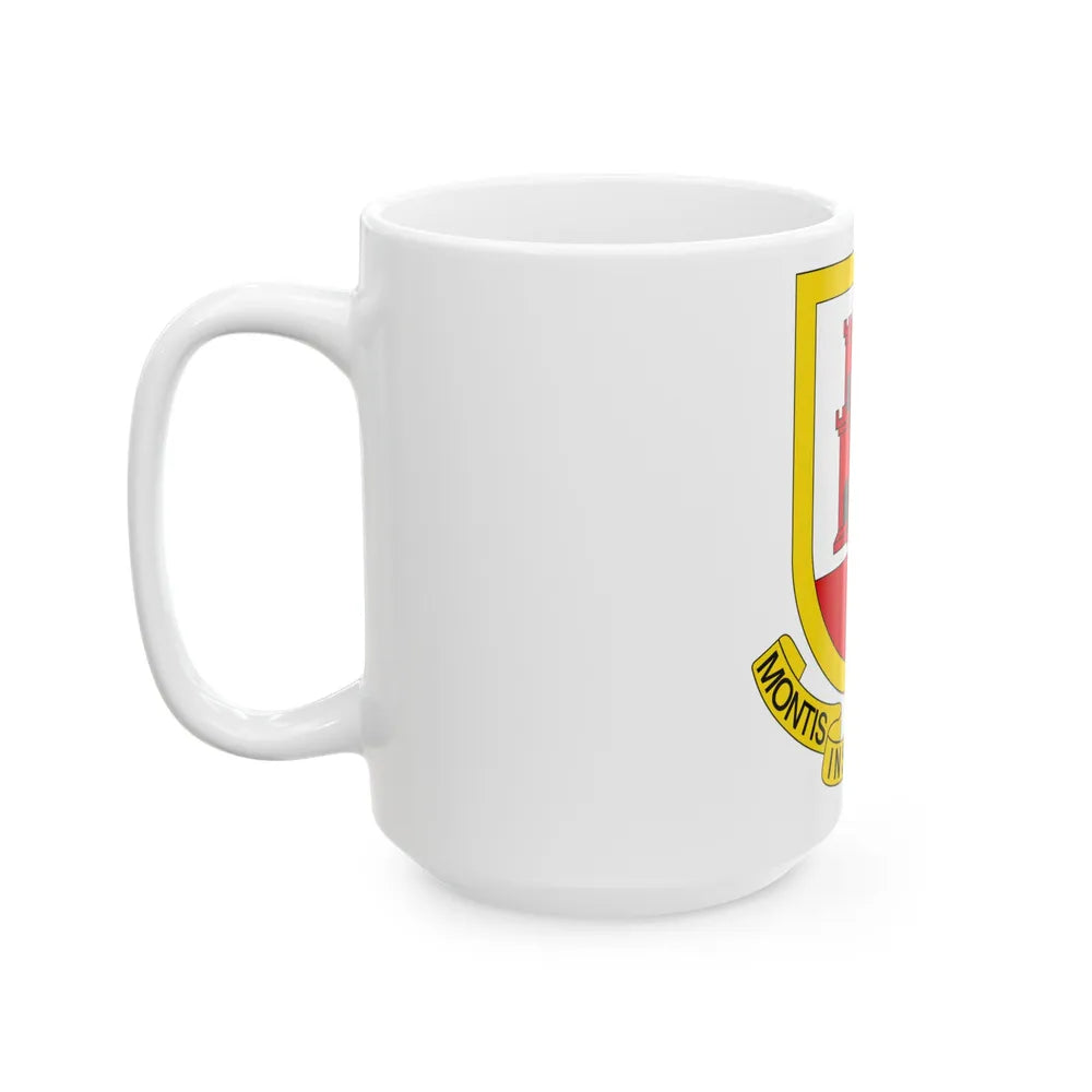 Coat of arms of Gibraltar - White Coffee Mug-Go Mug Yourself