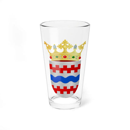 Coat of arms of Giessenlanden (Netherlands) (Coat of Arms) Pint Glass 16oz 16oz - Go Mug Yourself