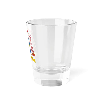 Coat of arms of Gilberto Agustoni (Switzerland) (Coat of Arms) Shot Glass 1.5oz - Go Mug Yourself