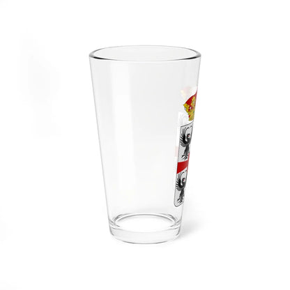 Coat of arms of Giulio Cesare Gonzaga di Bozzolo (Italy) (Coat of Arms) Pint Glass 16oz - Go Mug Yourself