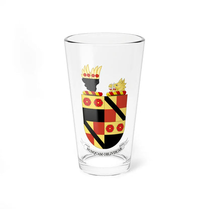 Coat of Arms of Gonzalo Blumel Mac-Iver (Chile) (Coat of Arms) Pint Glass 16oz 16oz - Go Mug Yourself