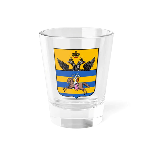 Coat of arms of Gorodok 1781 (Belarus) (Coat of Arms) Shot Glass 1.5oz 1.5oz - Go Mug Yourself