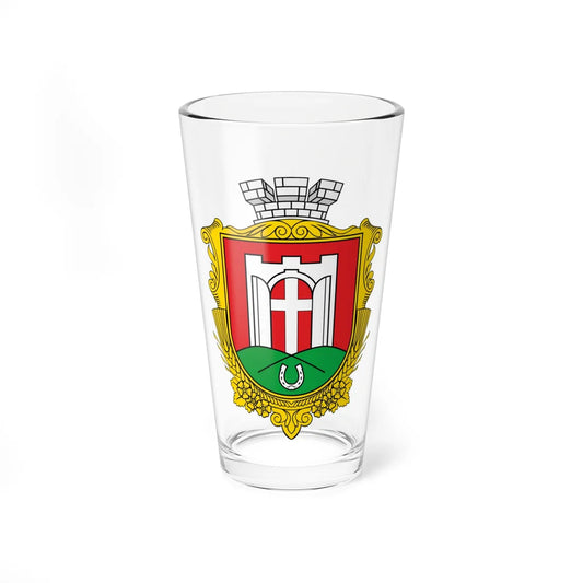 Coat of arms of Gorohiv (Ukraine) (Coat of Arms) Pint Glass 16oz 16oz - Go Mug Yourself
